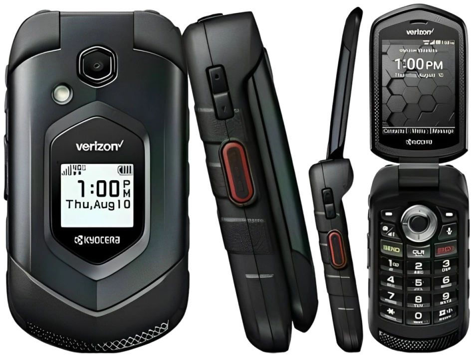 Kyocera Verizon flip phone images.